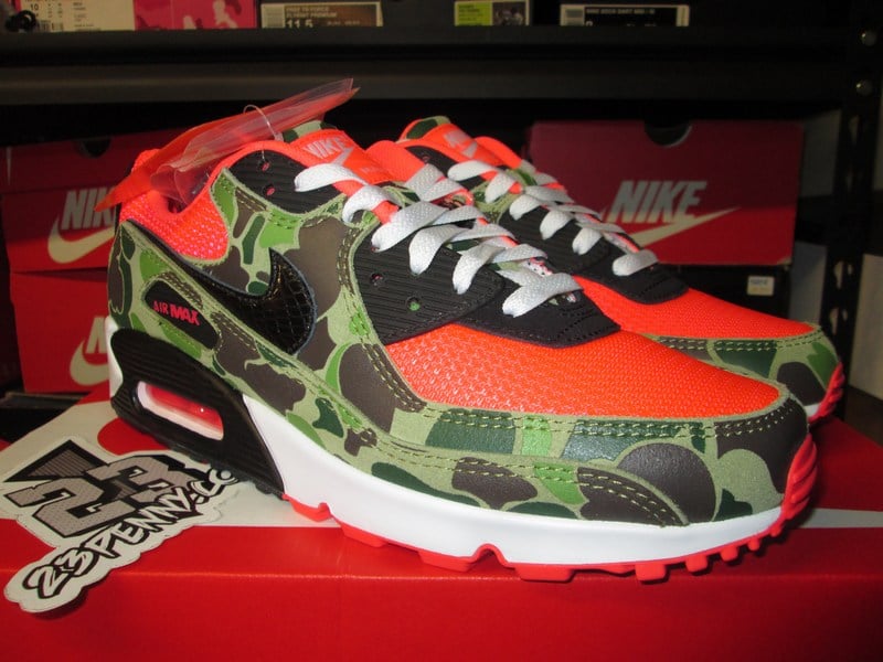 Image of Air Max 90 SP x ATMOS "Infrared/Duck Camo"