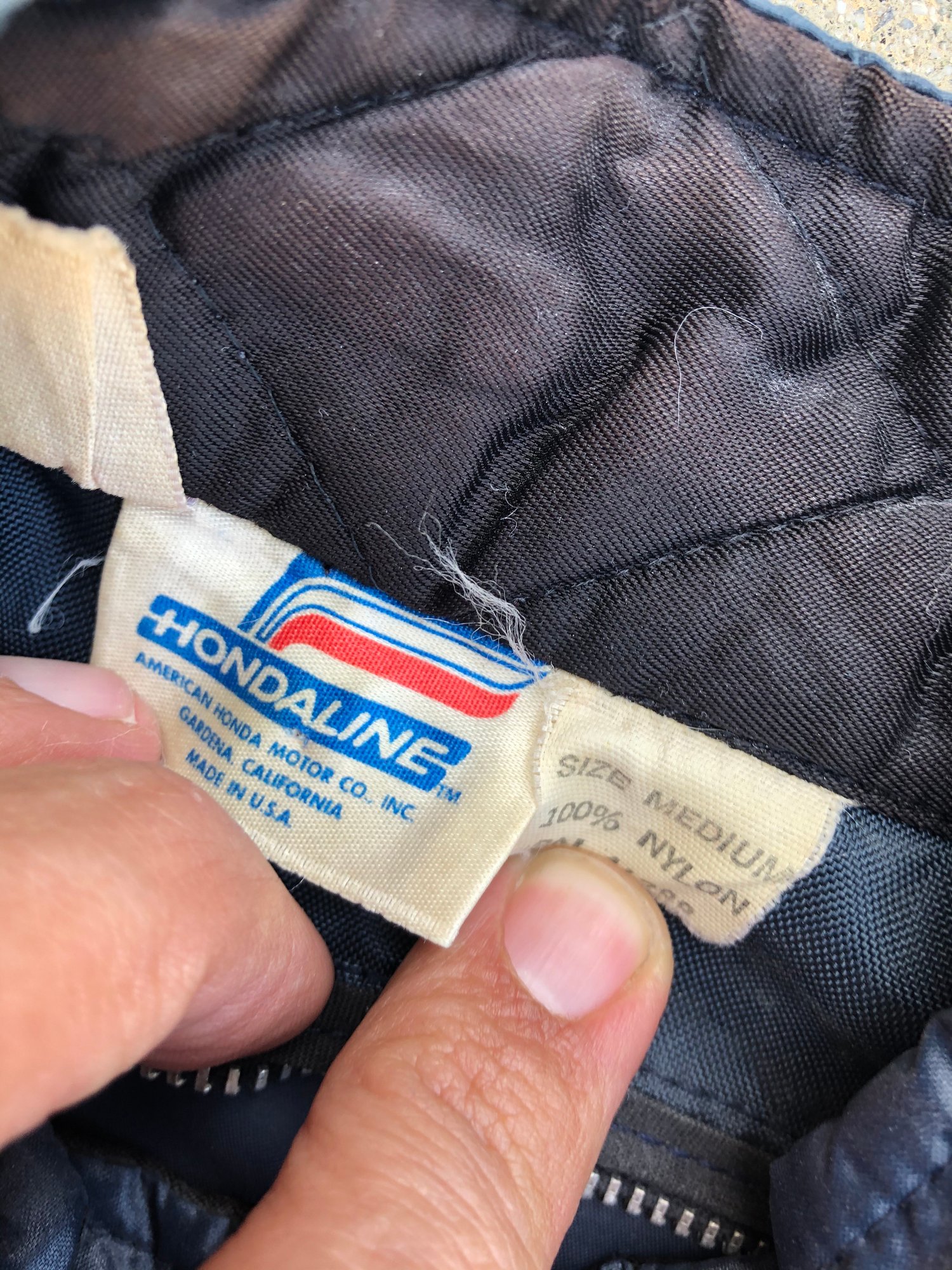 Image of Vintage Honda Nylon Racing Jacket