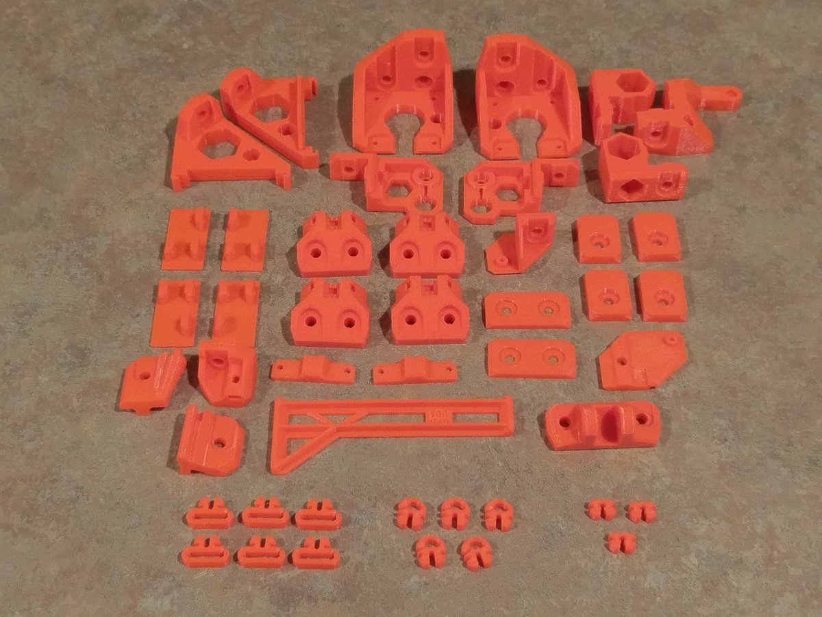 Image of Prusa Bear Upgrade Printed PETG Parts MK3/S MK2.5/S MK2/S