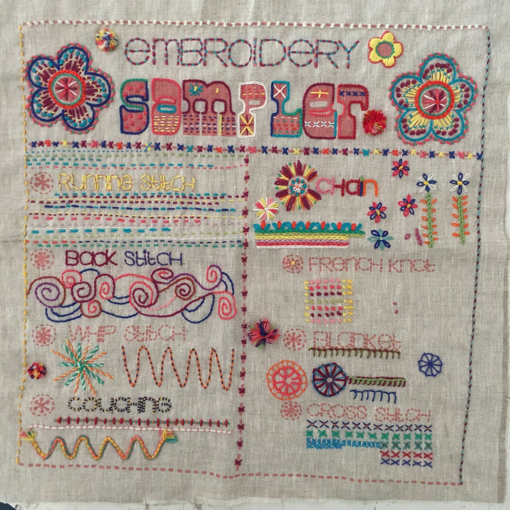 The Embroidery ' Sampler'... / THE HAPPENSTORE