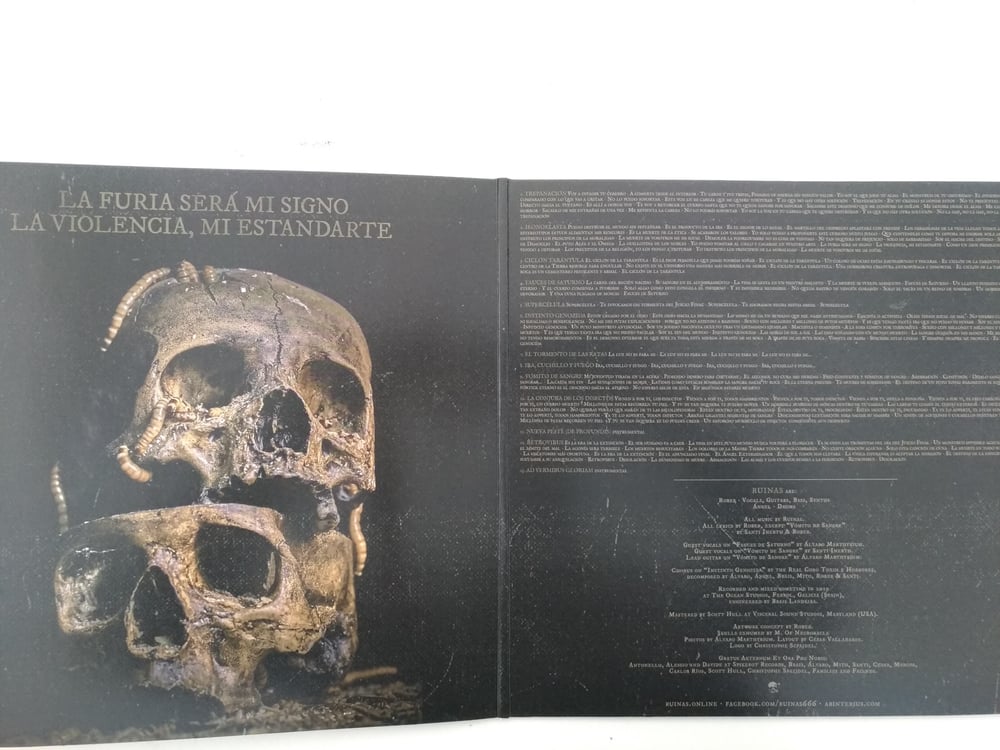 Image of RUINAS "Ikonoklasta" 12"LP Gatefold