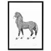 Print: Horse