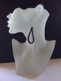 Image 5 of Leather Looped Ear-Rings (2)