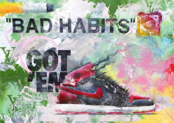 Image of Bad Habits (Limited Edition Print)