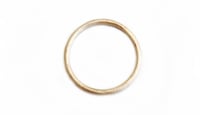 Image 2 of Organic wedding band. An earthy ring. Goat