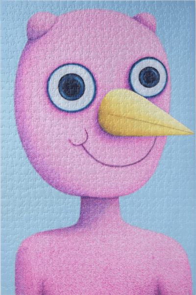 Image of Puzzle - Pink Teddybird (Signed)