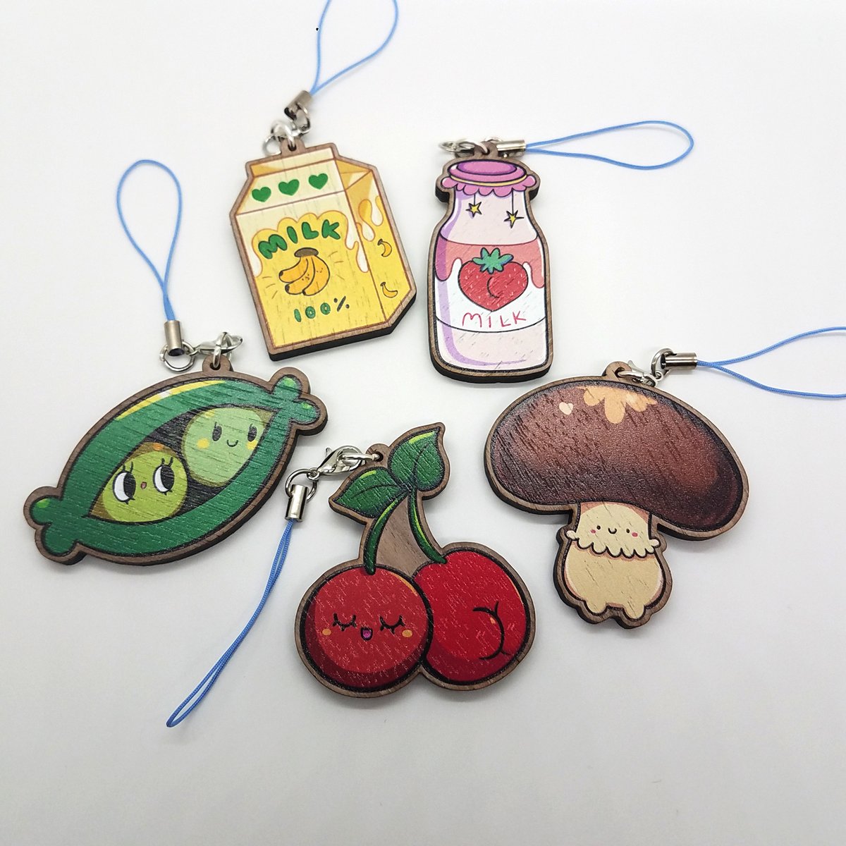 Image of 2" Wooden charms