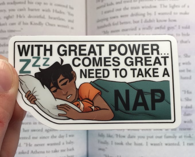 Image of PJO Quote Sticker