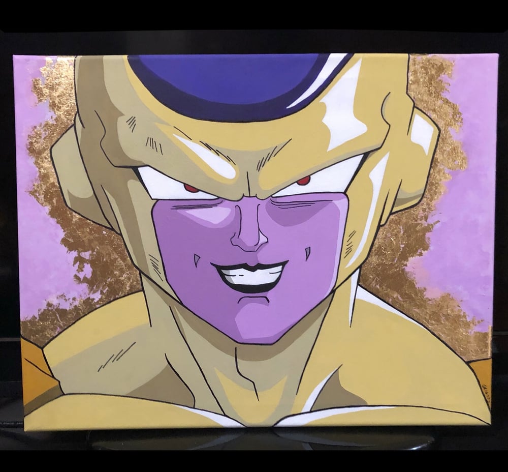 Image of Golden Frieza Painting