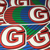 Big G stickers 