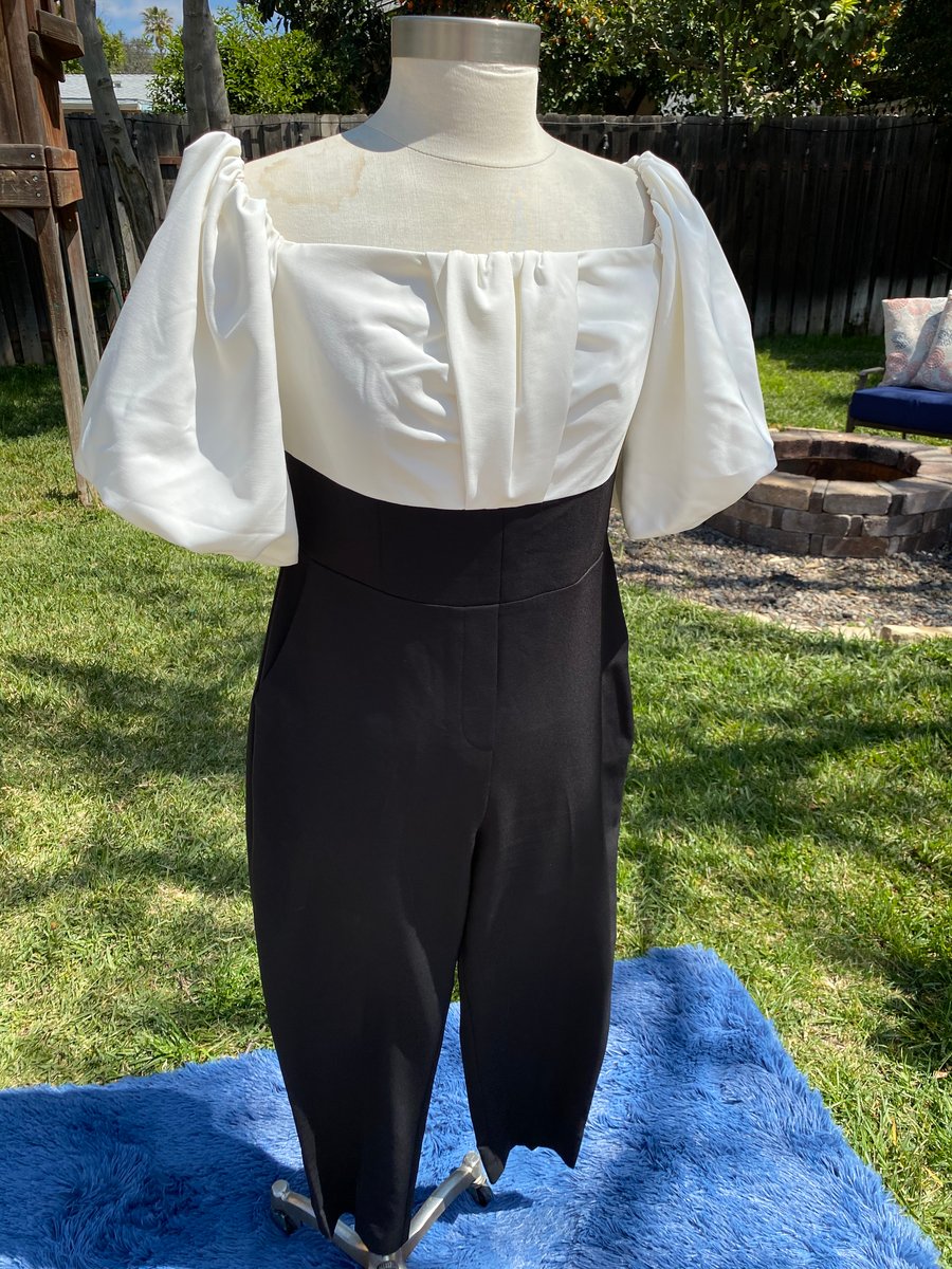 Image of Jumpsuit Black & White