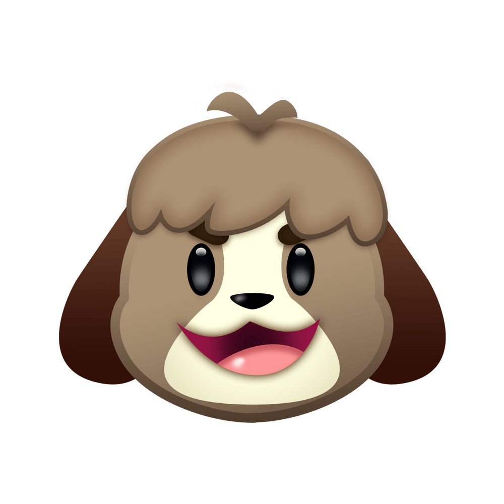 Image of Digby Emoji Sticker