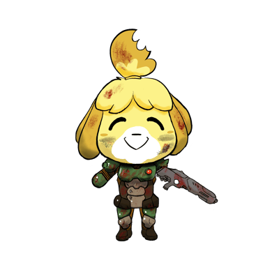 Image of Isabelle Doom Sticker