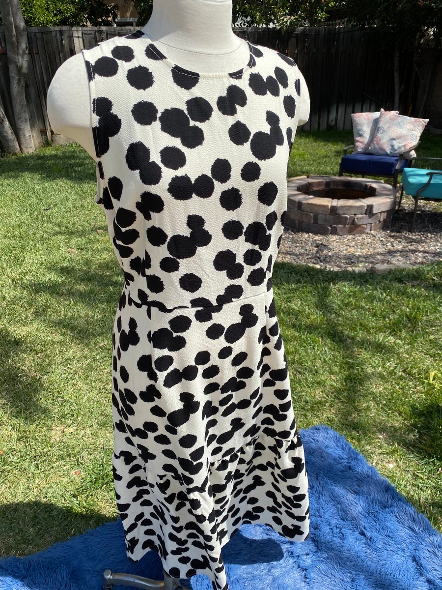 Image of Cow print dress