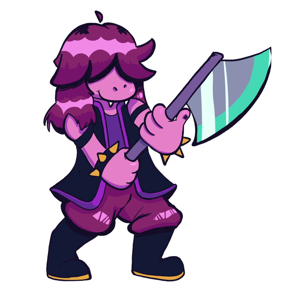 Image of Susie deltarune Sticker