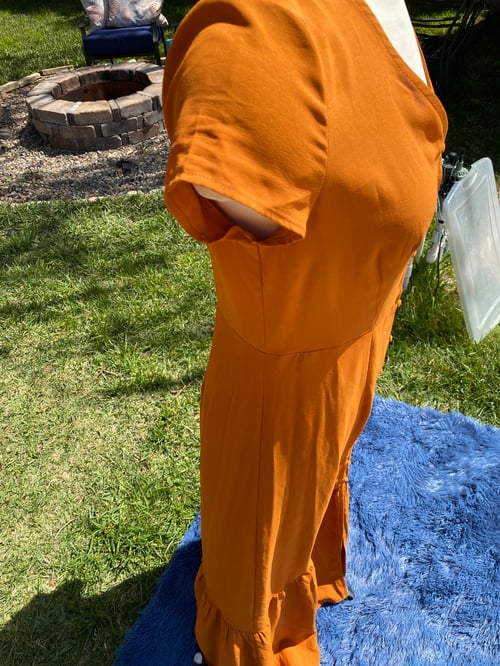 Image of Boho Dress Orange
