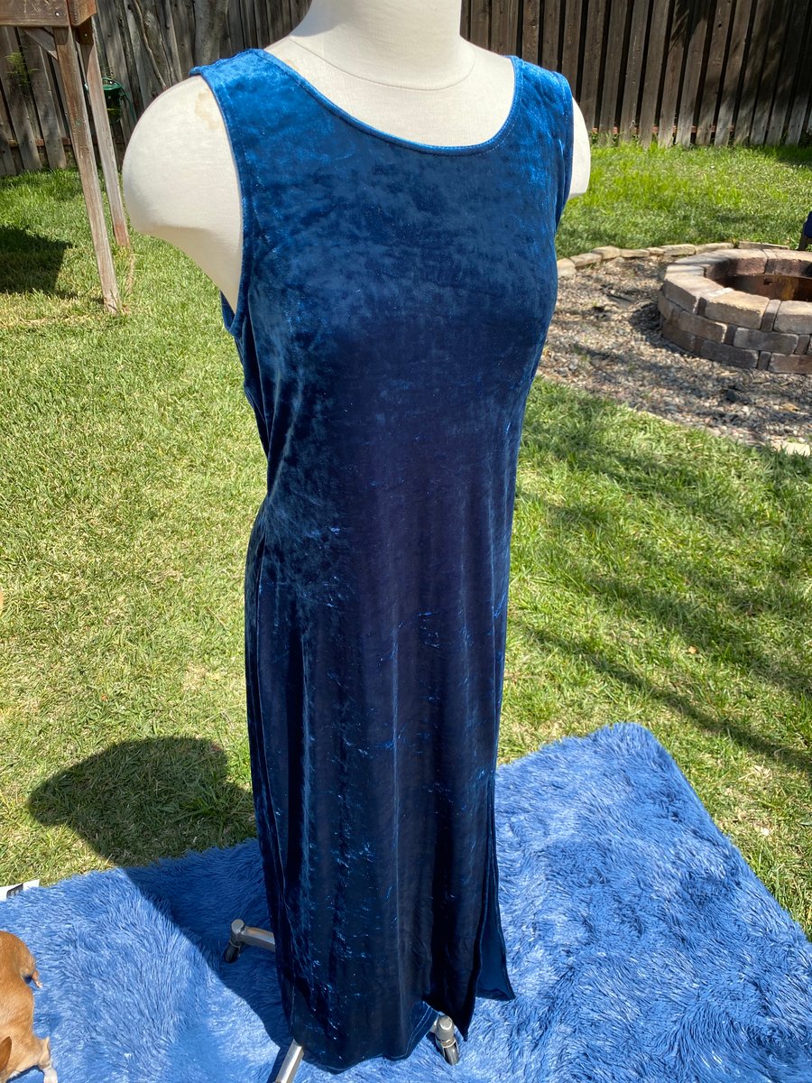 Image of Blue Maxi Dress