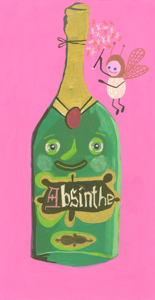 Image of Yum, yum - absinthe.