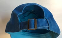 Image 2 of Cobalt Blue Baseball Hat Opal Crystal Frog