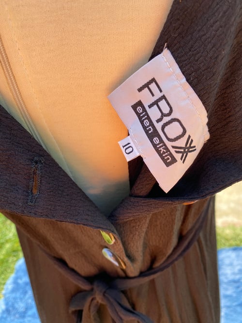 Image of Black Jumpsuit with Buttons