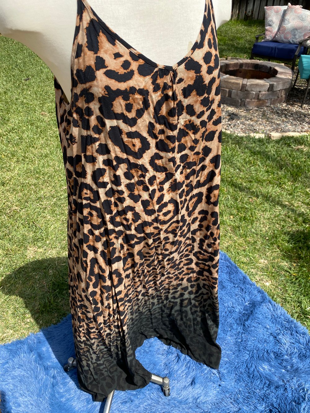 Image of Animal Print Maxi