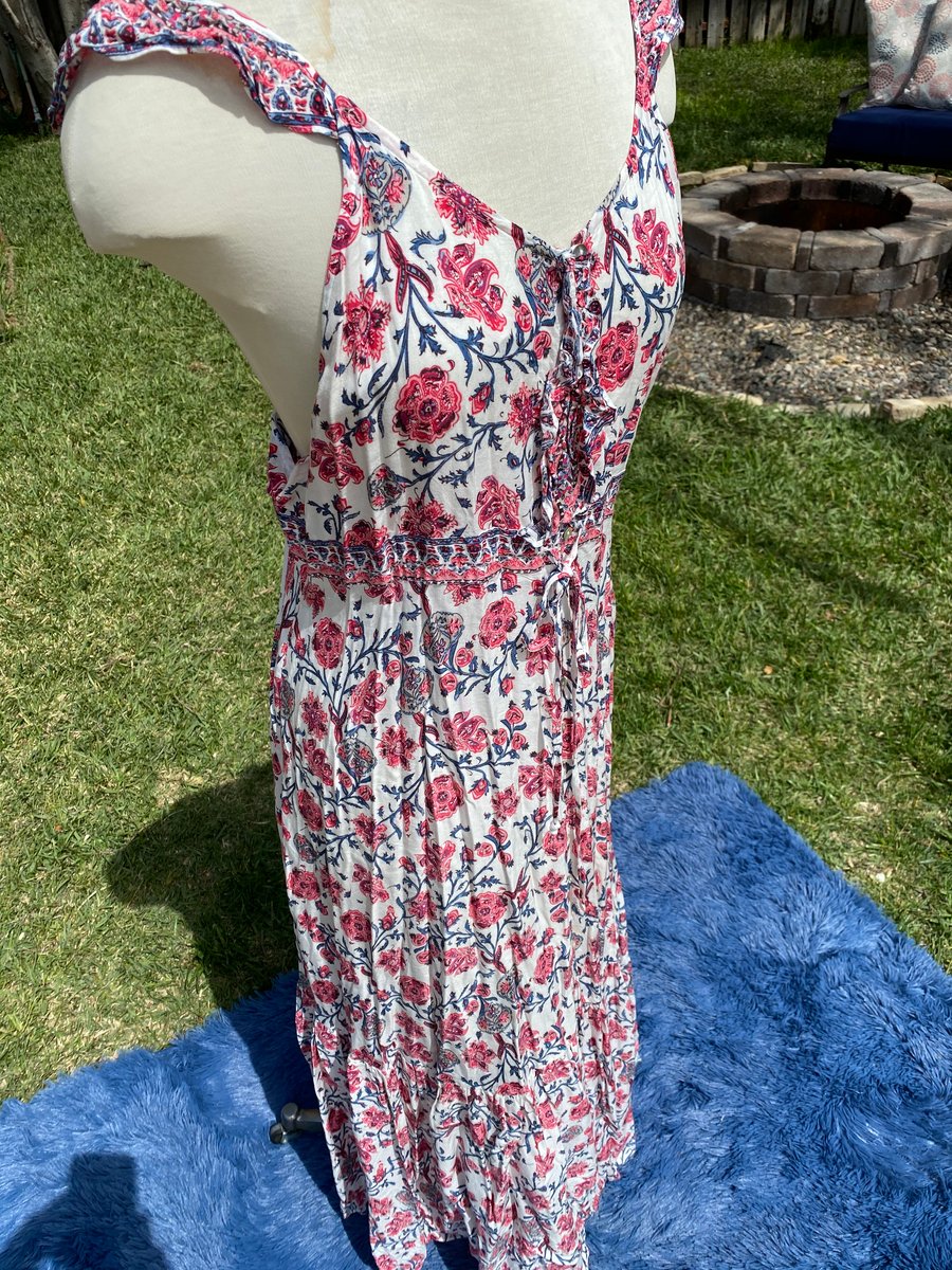 Image of Pink Flowers Maxi
