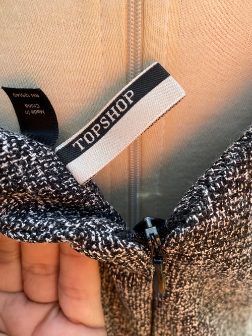 Image of Black/White Thick Jumpsuit 
