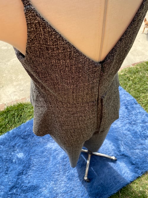 Image of Black/White Thick Jumpsuit 
