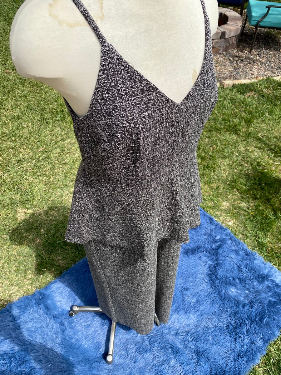 Image of Black/White Thick Jumpsuit 