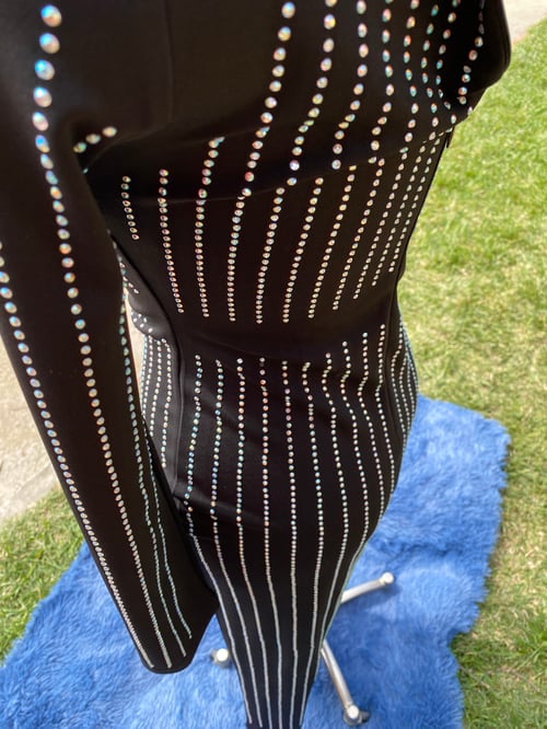 Image of Black Midi Dress