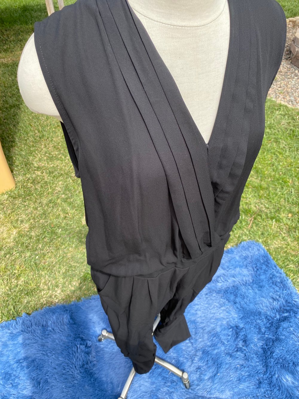 Image of Black KK Jumpsuit