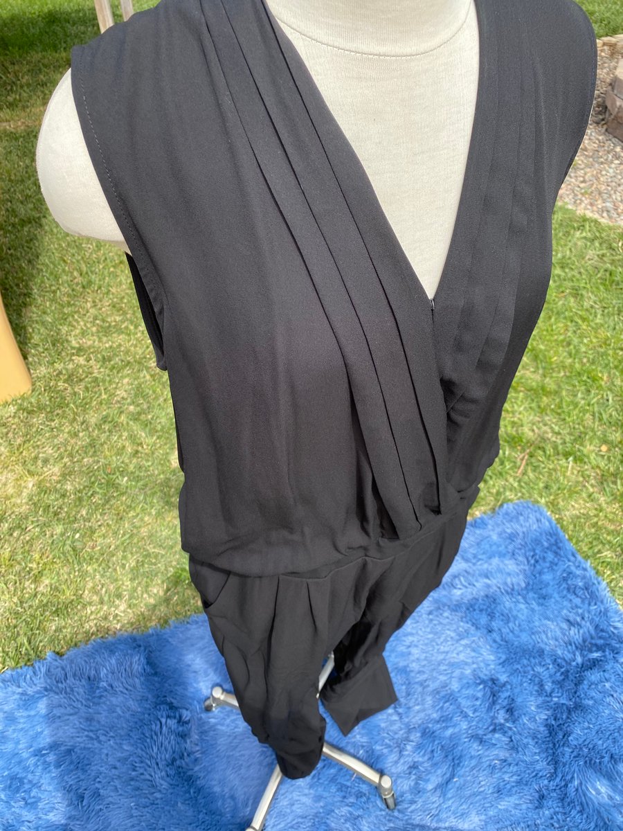 Image of Black KK Jumpsuit