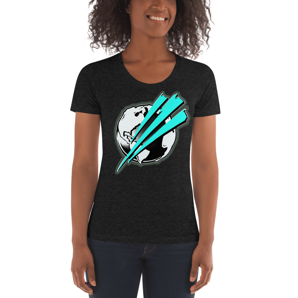 Image of WOMEN'S SILENT EARTH LOGO SHIRT