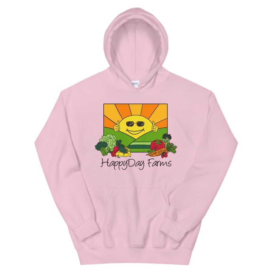 Image of Pink Happy Day Hoodie