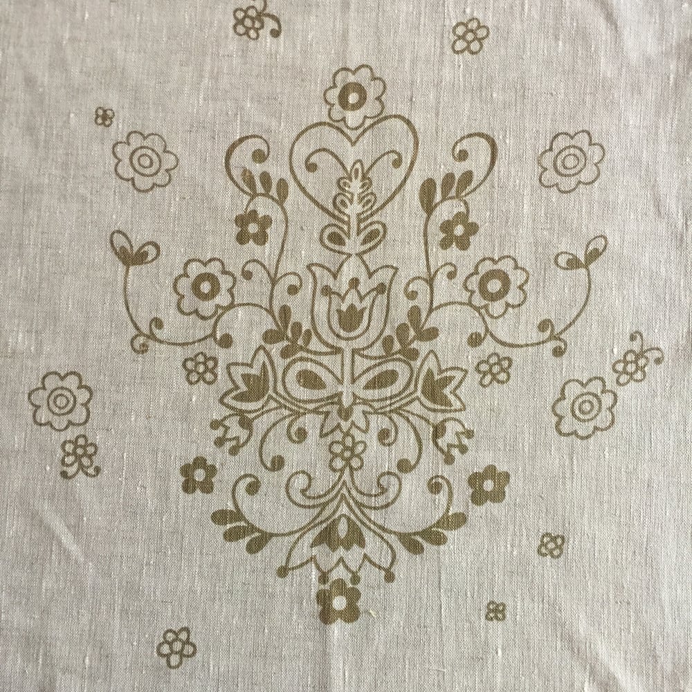 Image of Folkloric embroidery panel