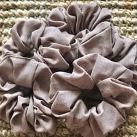 Linen Scrunchies 