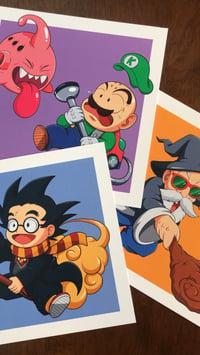 Image 1 of Dragon Ball Mashup Prints - Set of 3