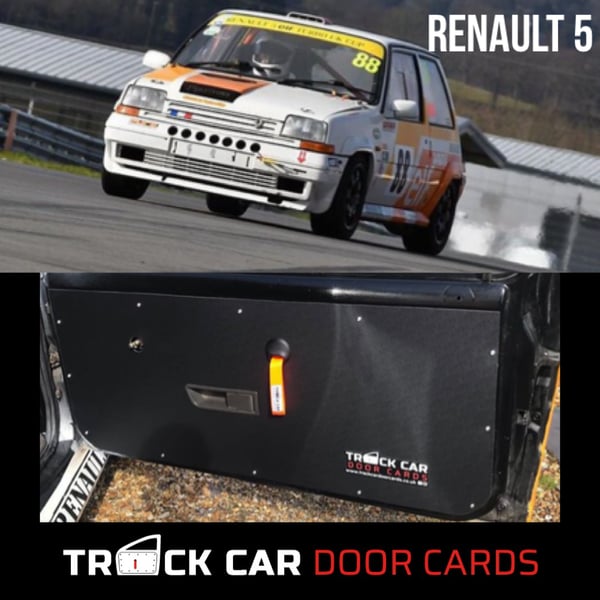 Image of Renault 5 - Track Car Door Cards