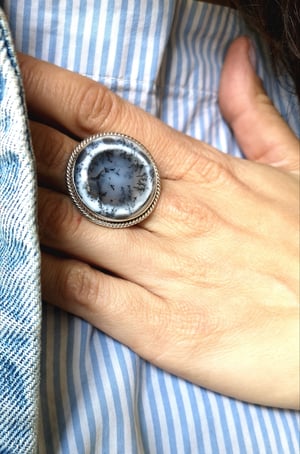 Image of Bague Merlinite - taille 57 - 