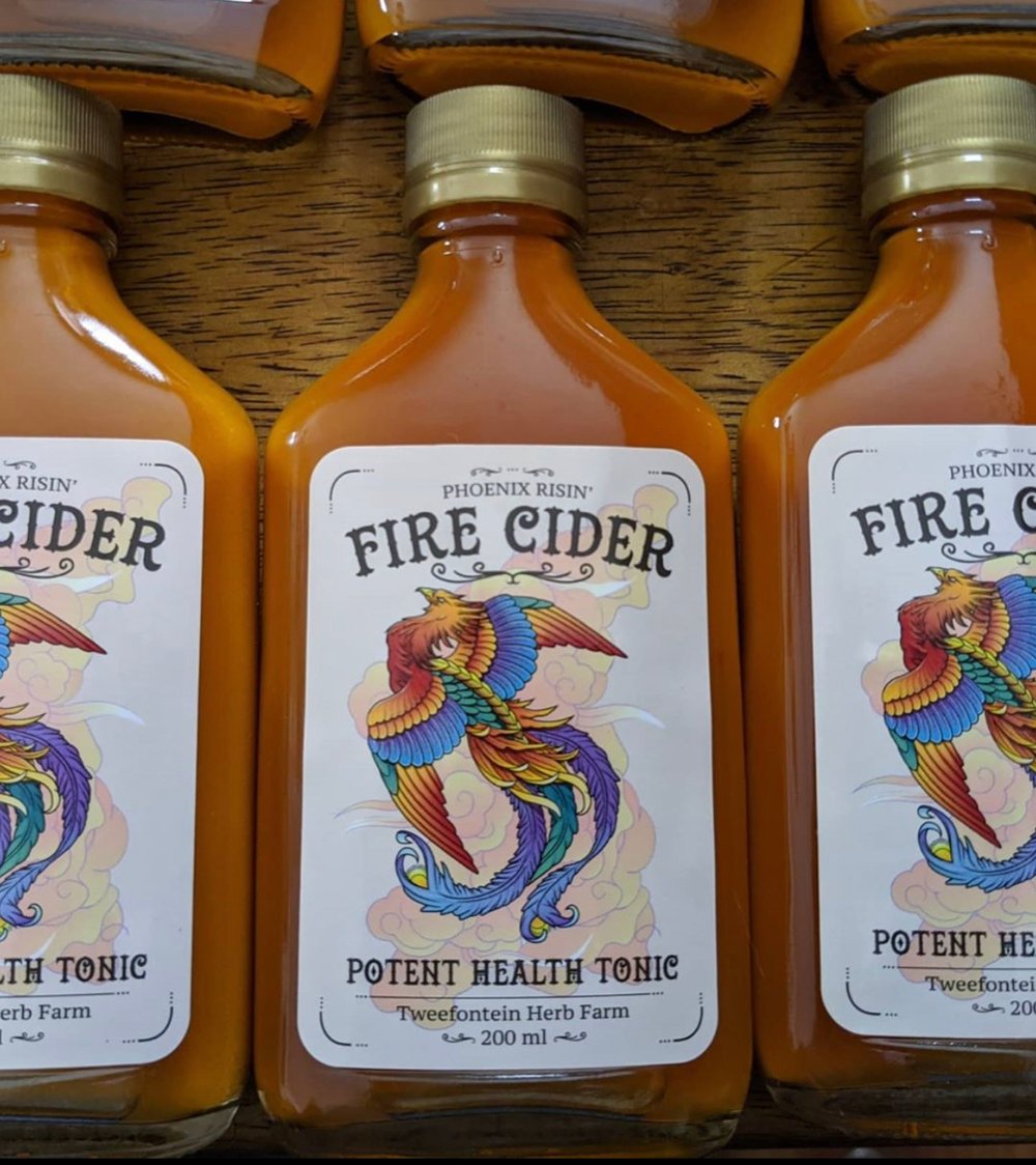 Tweefontein Herb Farm — Phoenix Risin' Fire Cider
