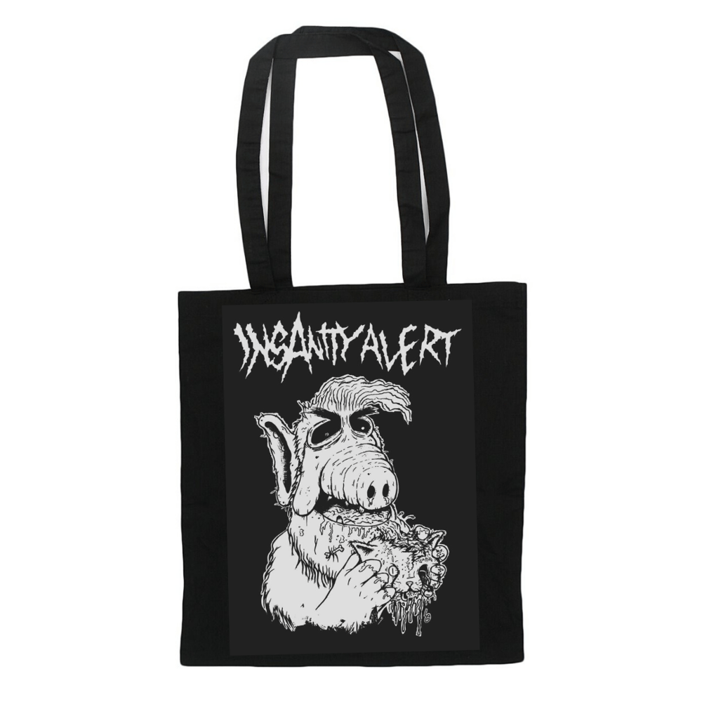 Image of Insanity Alert Alf Tote-Bag
