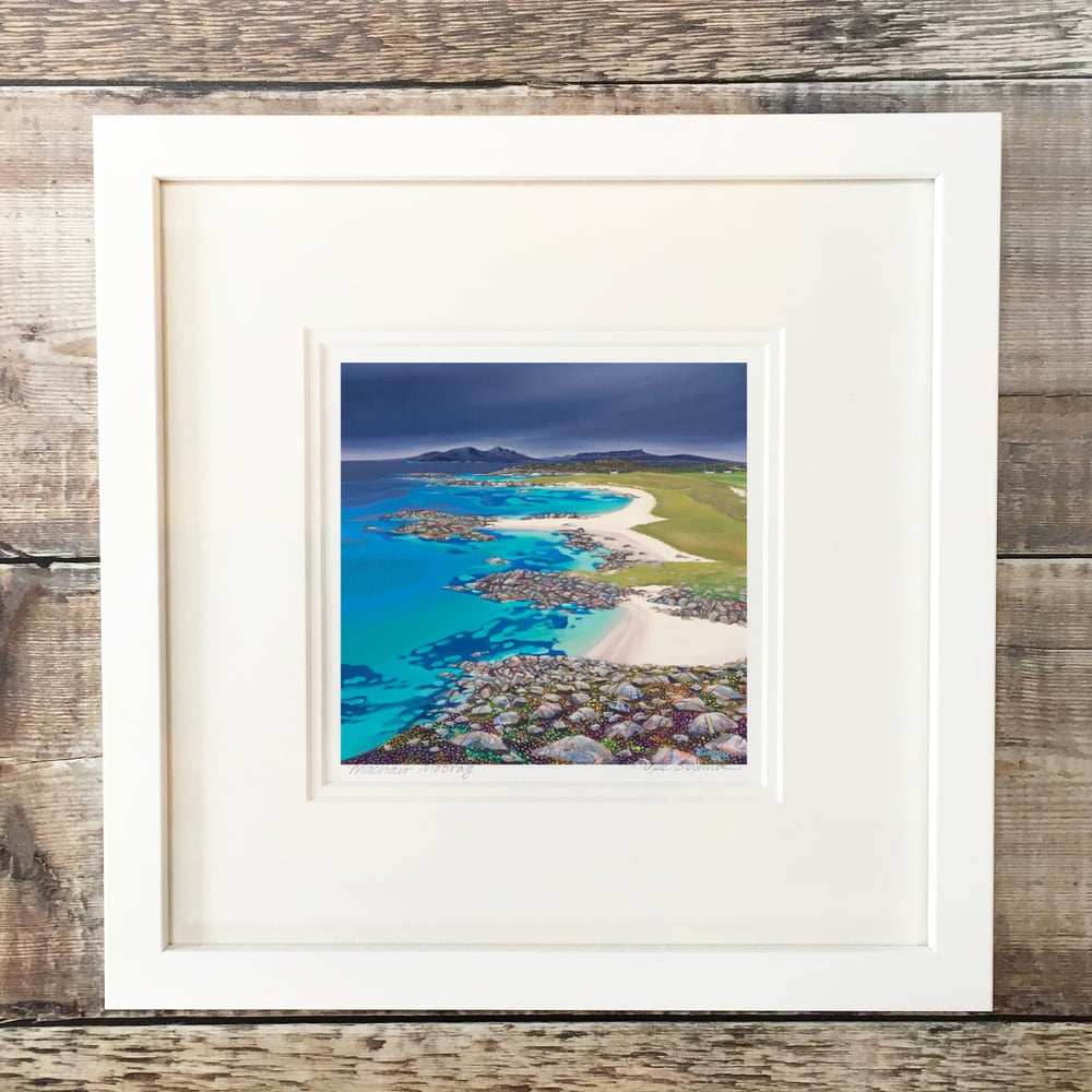 Image of Sanna bay greys giclee print