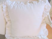 Image of The "Britta" Ruffle Pillow