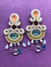 Orecchini soutache modello Delicato