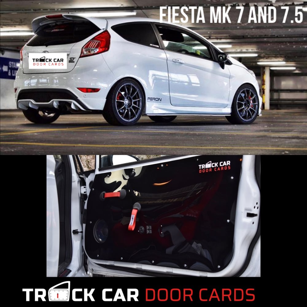 Image of Ford Fiesta Mk 7 & 7.5  - Full OEM replacement Track Car Door Cards