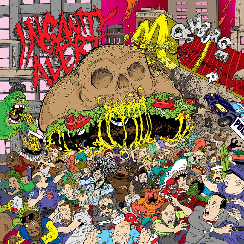 Image of Insanity Alert - Moshburger CD