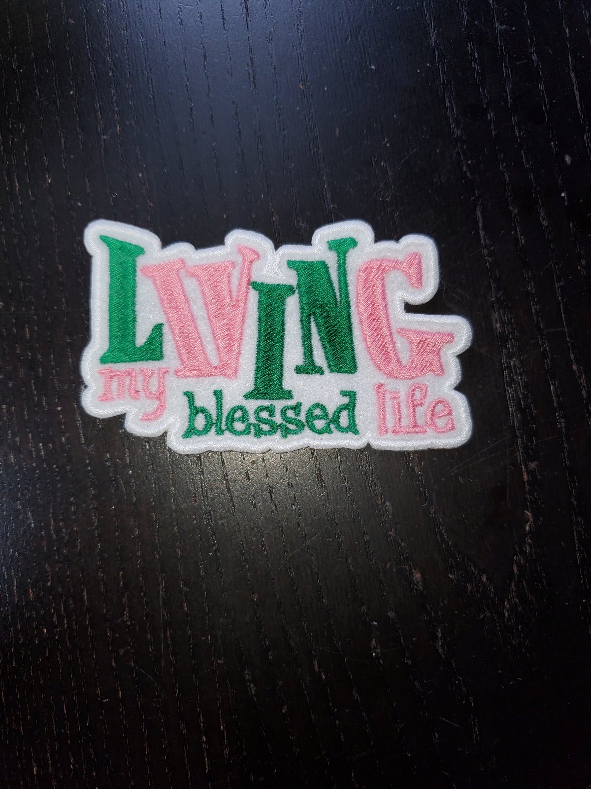 Image of Blessings Appliqué