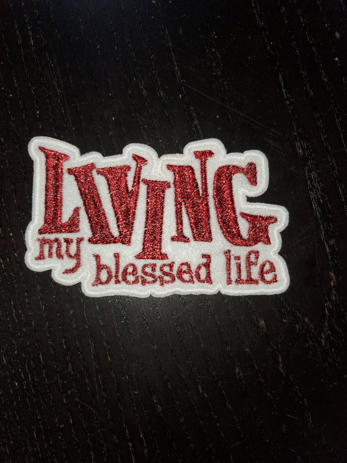 Image of Blessings Appliqué