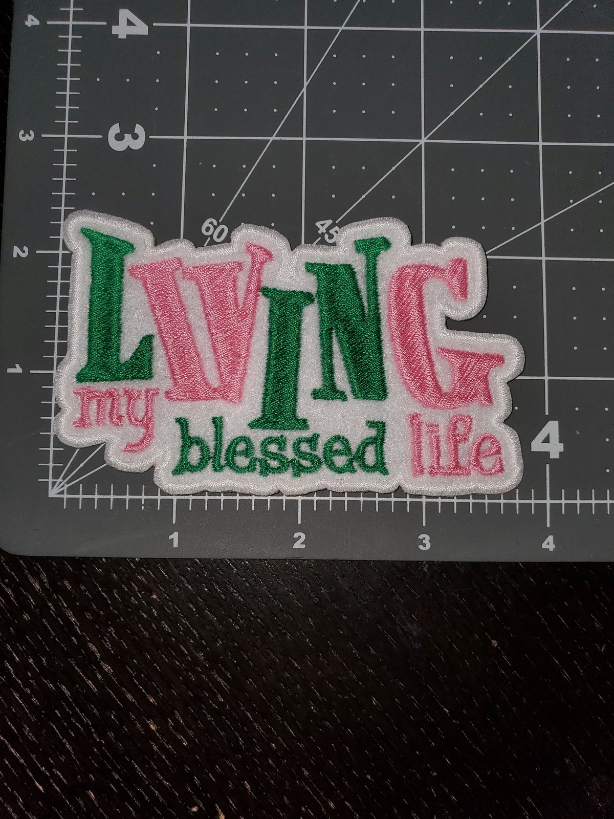 Image of Blessings Appliqué