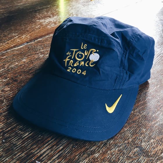 Image of Original 2004 Tour De France Nike Strapback Hat.